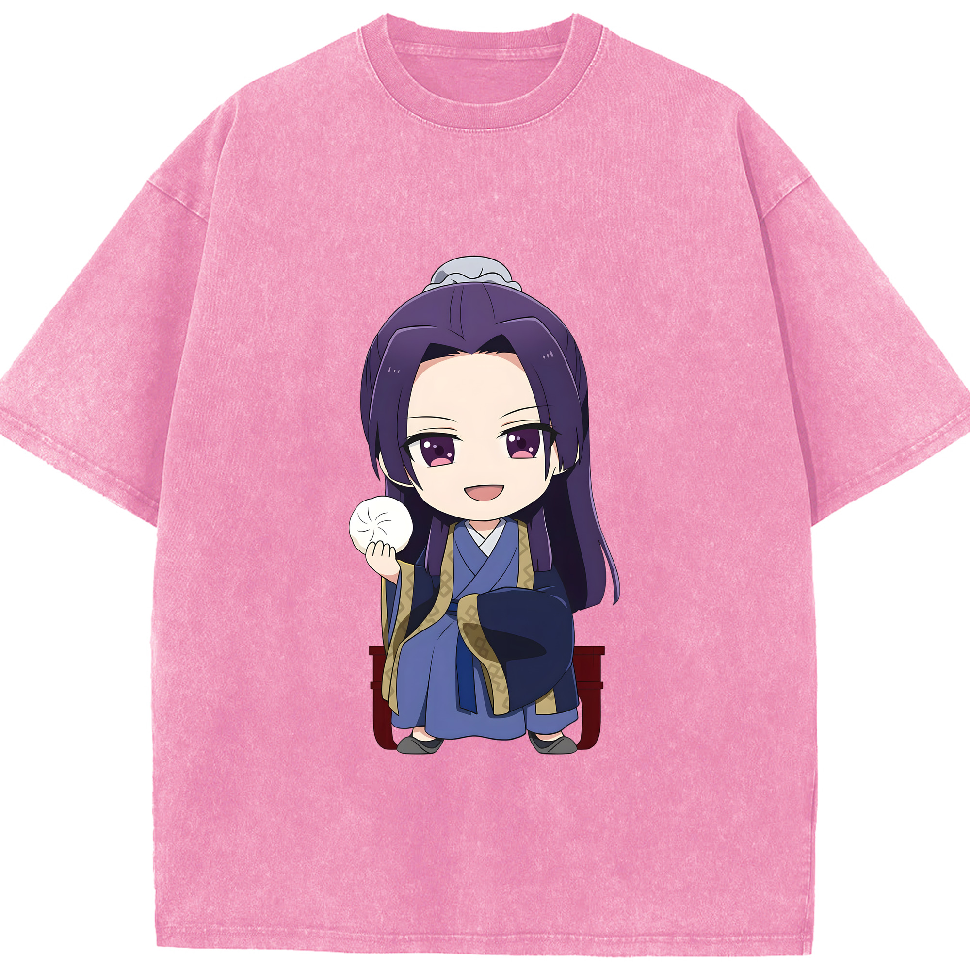 （画像用） 薬屋のひとりごと The Apothecary Diaries 綿100% ヴィンテージ風 半袖Tシャツ（フロントプリント）